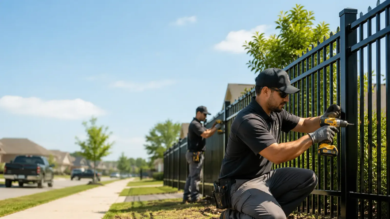 Metal Fence Installation in Mclemoresville, TN